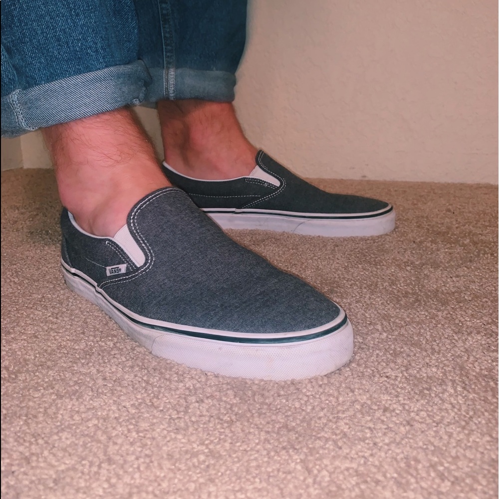 Dark grey vans